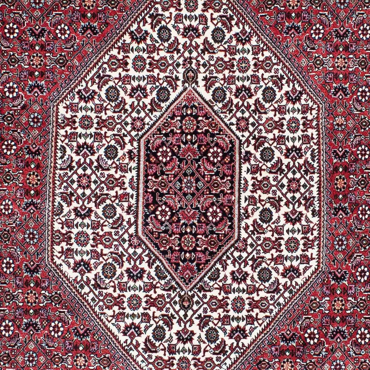 Persisk tæppe - Bijar - 203 x 127 cm - mørkeblå
