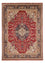 Persisk tæppe - Tabriz - Royal - 400 x 297 cm - mørkerød