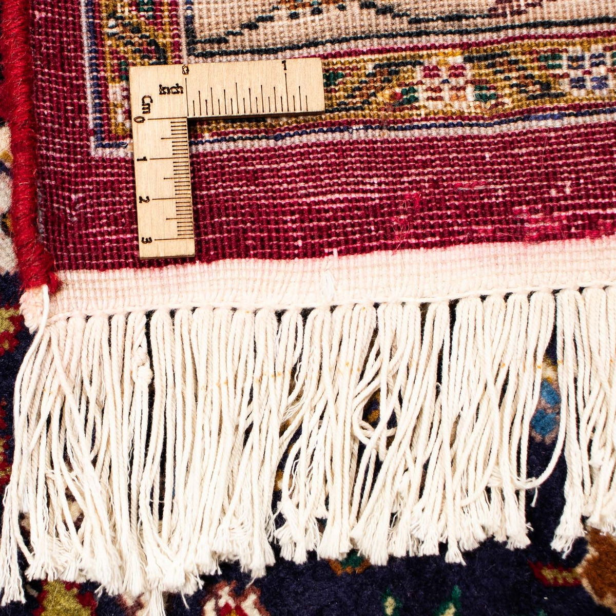 Persisk tæppe - Tabriz - Royal - 400 x 297 cm - mørkerød