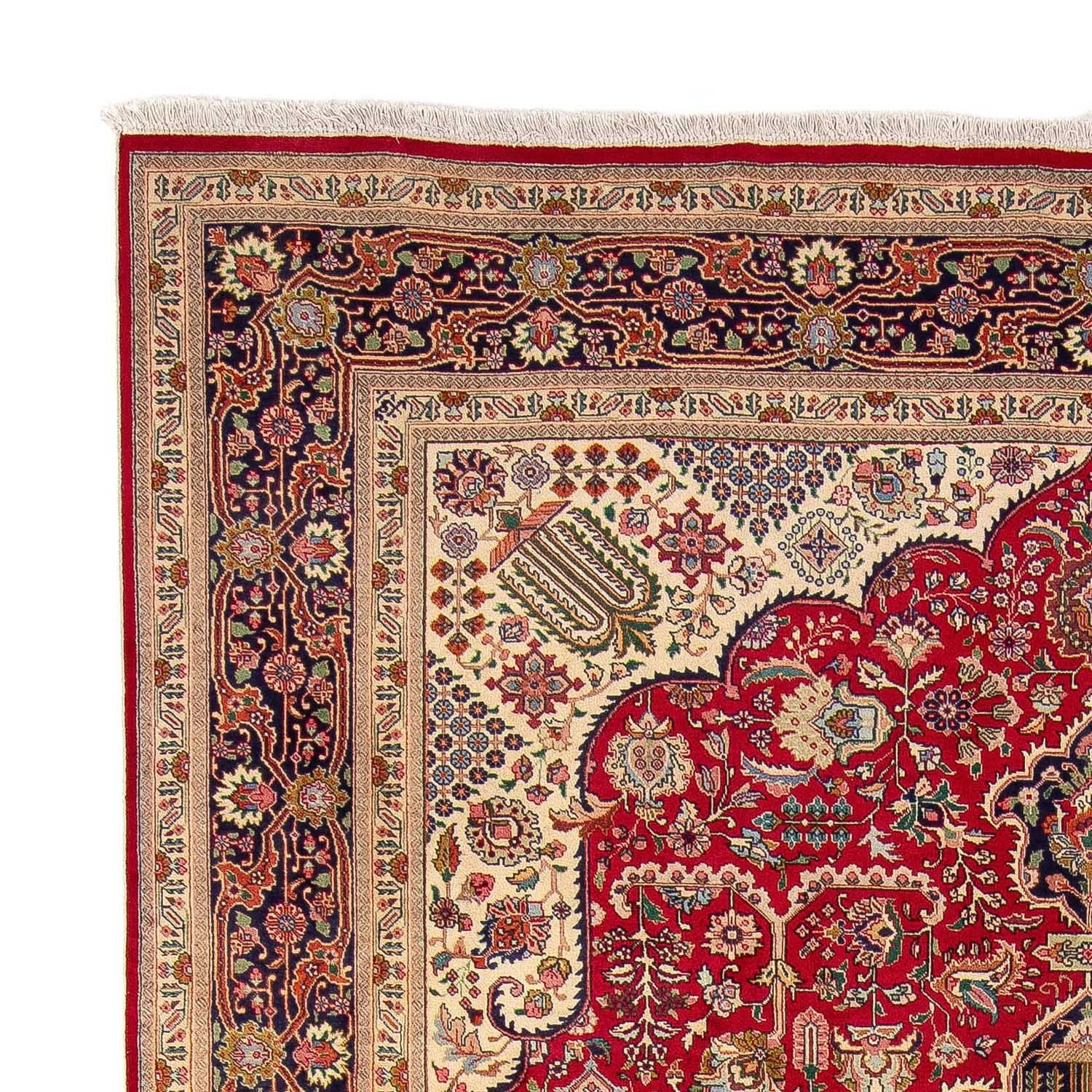 Persisk tæppe - Tabriz - Royal - 337 x 243 cm - rød