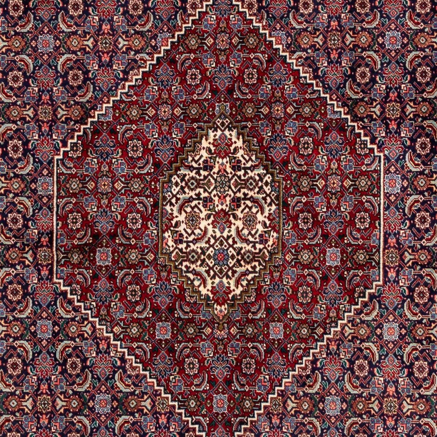 Persisk tæppe - Tabriz - Royal - 298 x 202 cm - mørkerød