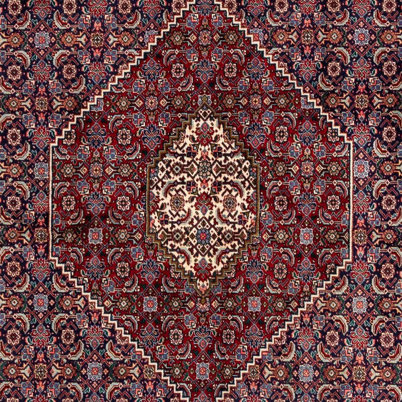 Persisk tæppe - Tabriz - Royal - 298 x 202 cm - mørkerød