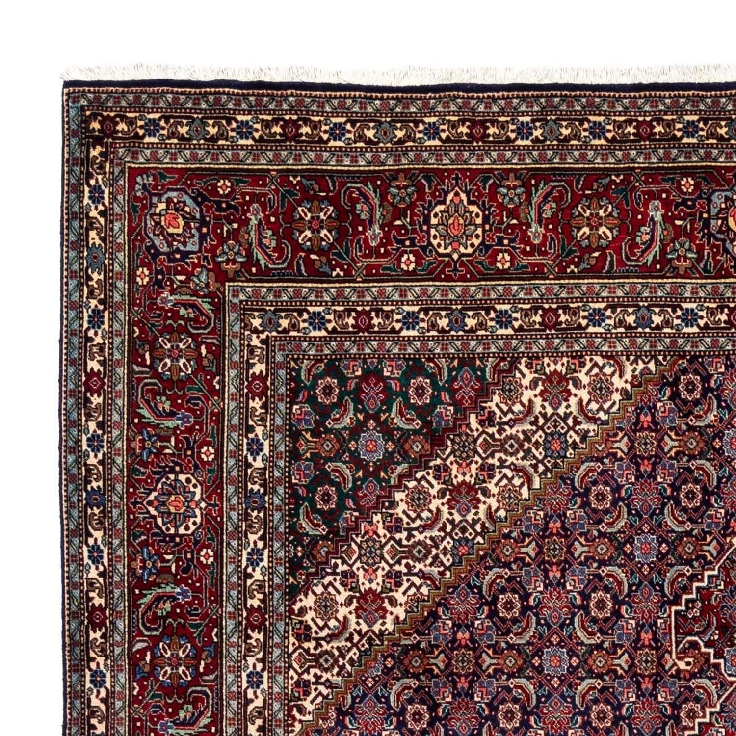Persisk tæppe - Tabriz - Royal - 298 x 202 cm - mørkerød