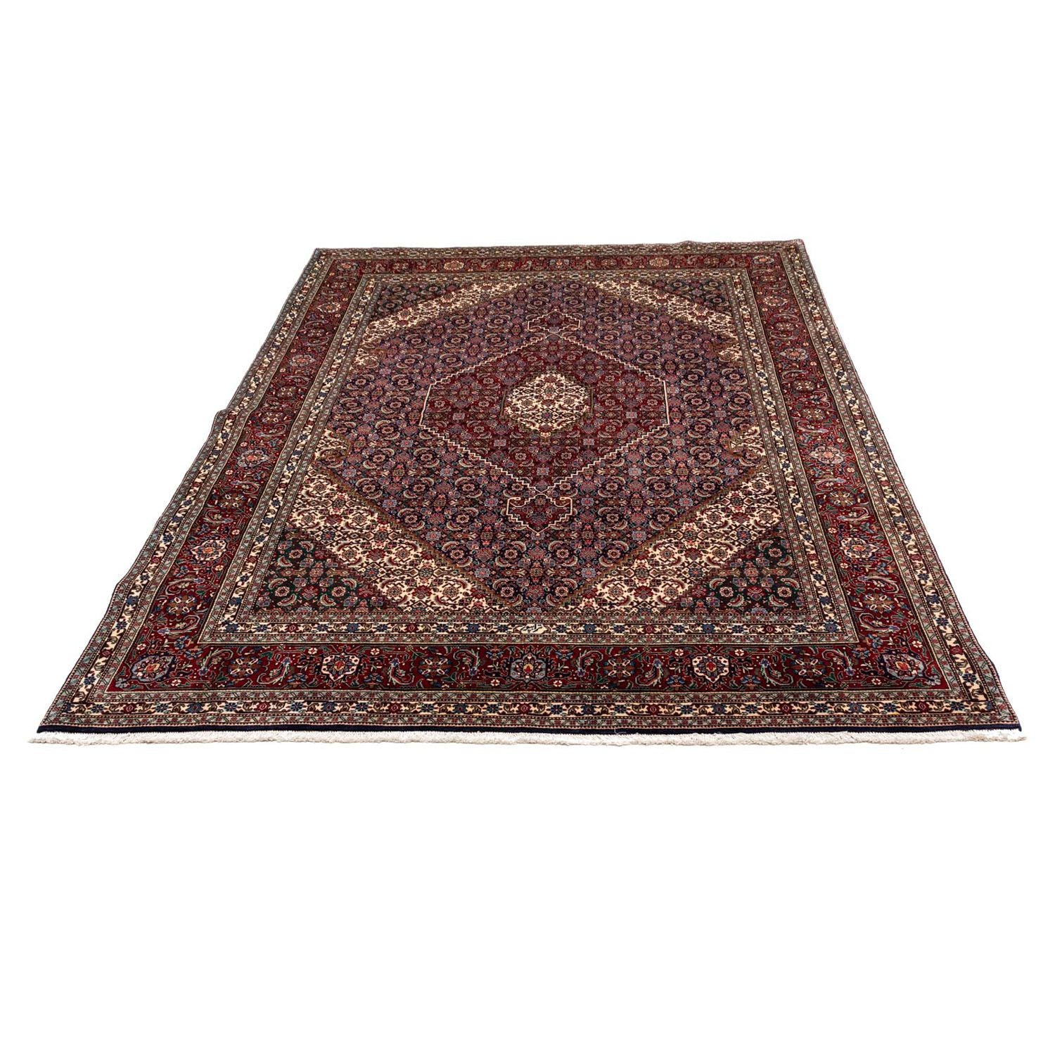 Persisk tæppe - Tabriz - Royal - 298 x 202 cm - mørkerød