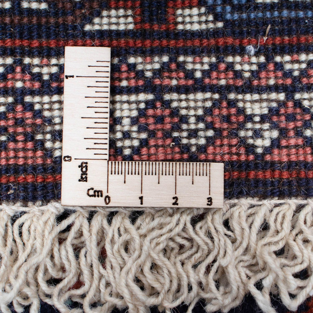 Persisk tæppe - Nomadisk - 155 x 103 cm - mørkeblå