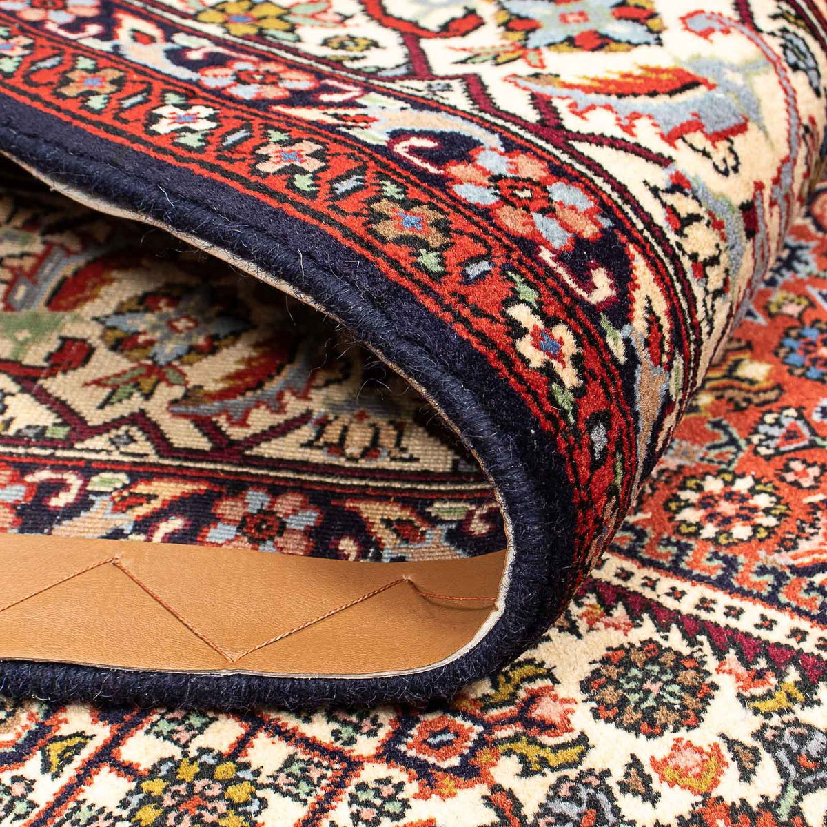 Persisk tæppe - Bijar - 194 x 137 cm - rust