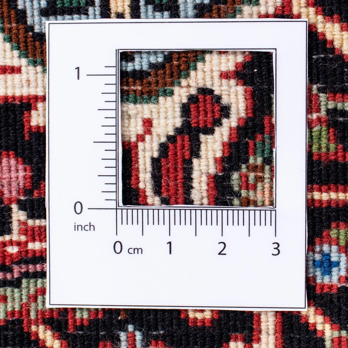 Persisk tæppe - Bijar - 237 x 172 cm - lysrød