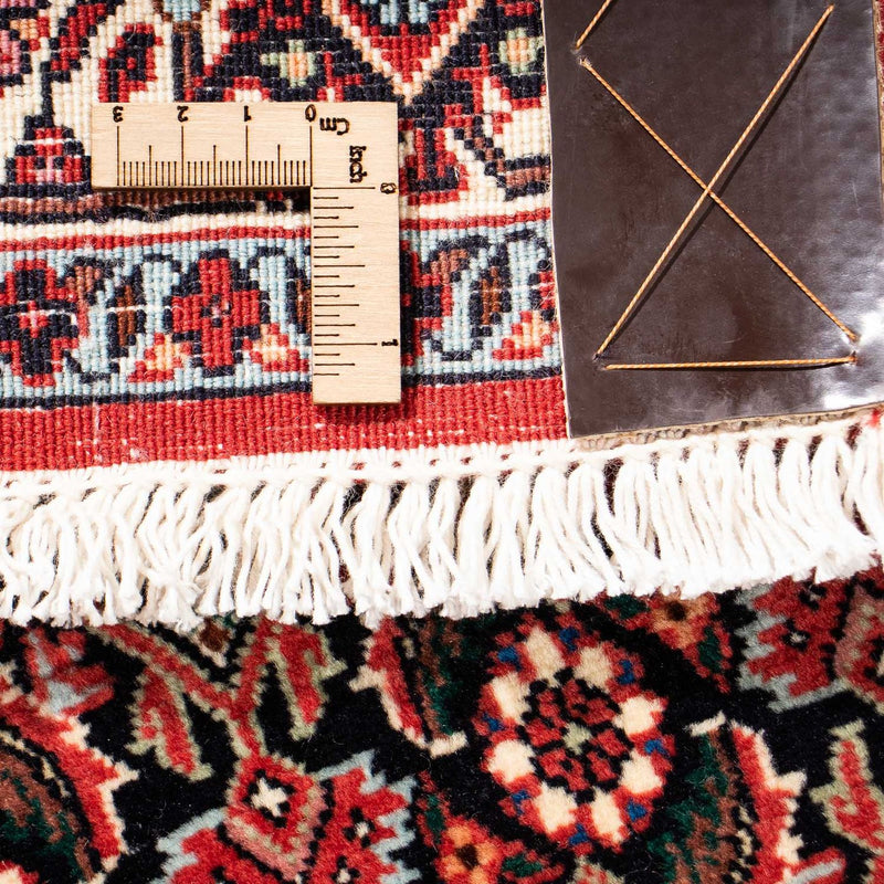 Løber Persisk tæppe - Bijar - 211 x 71 cm - mørkerød