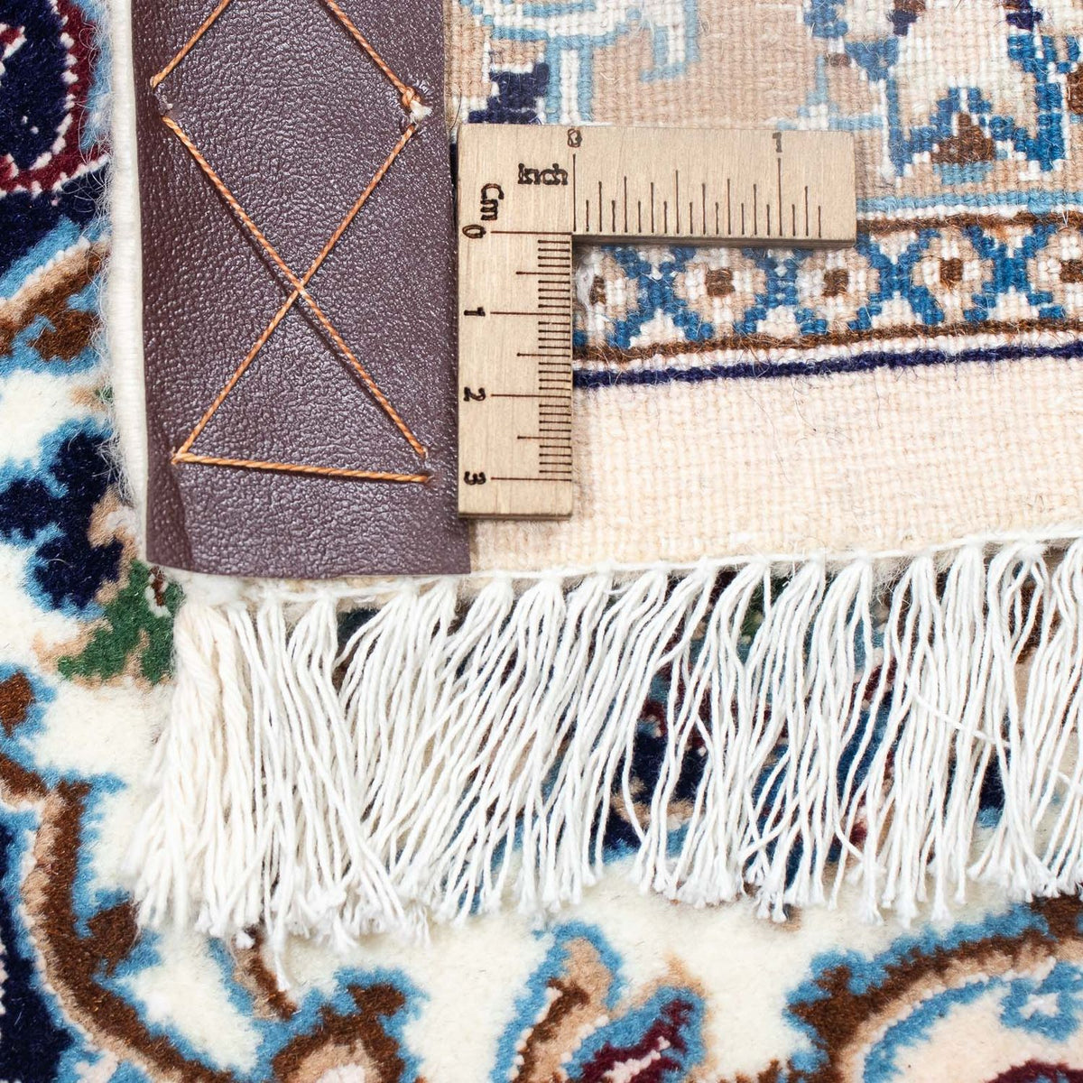 Persisk tæppe - Nain - Premium - 346 x 246 cm - beige