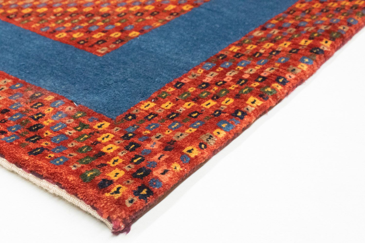 Gabbeh Tæppe - Loribaft Persisk - 157 x 104 cm - rød