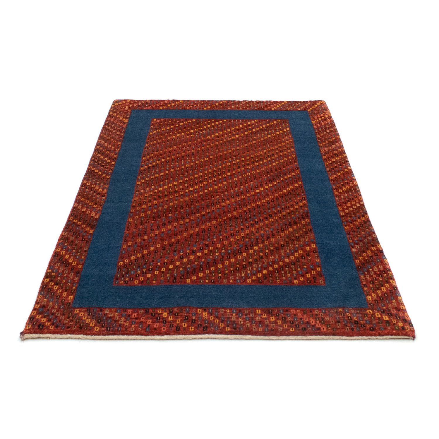Gabbeh Tæppe - Loribaft Persisk - 157 x 104 cm - rød