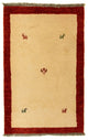 Persisk Gabbeh Tæppe 125x83cm - Perserteppich Wollteppich
