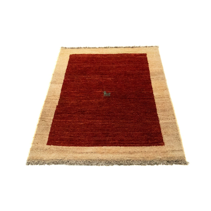 Gabbeh-tæppe - Persisk - 127 x 79 cm - rød