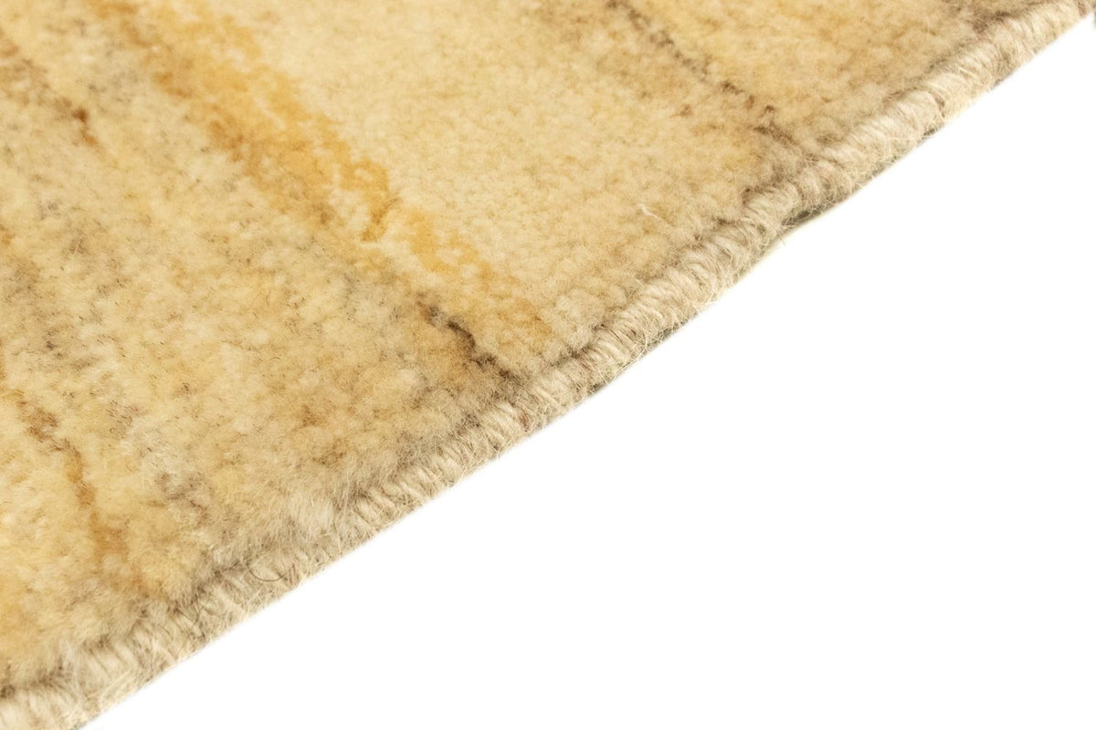 Gabbeh-tæppe - Persisk firkantet  - 102 x 100 cm - beige