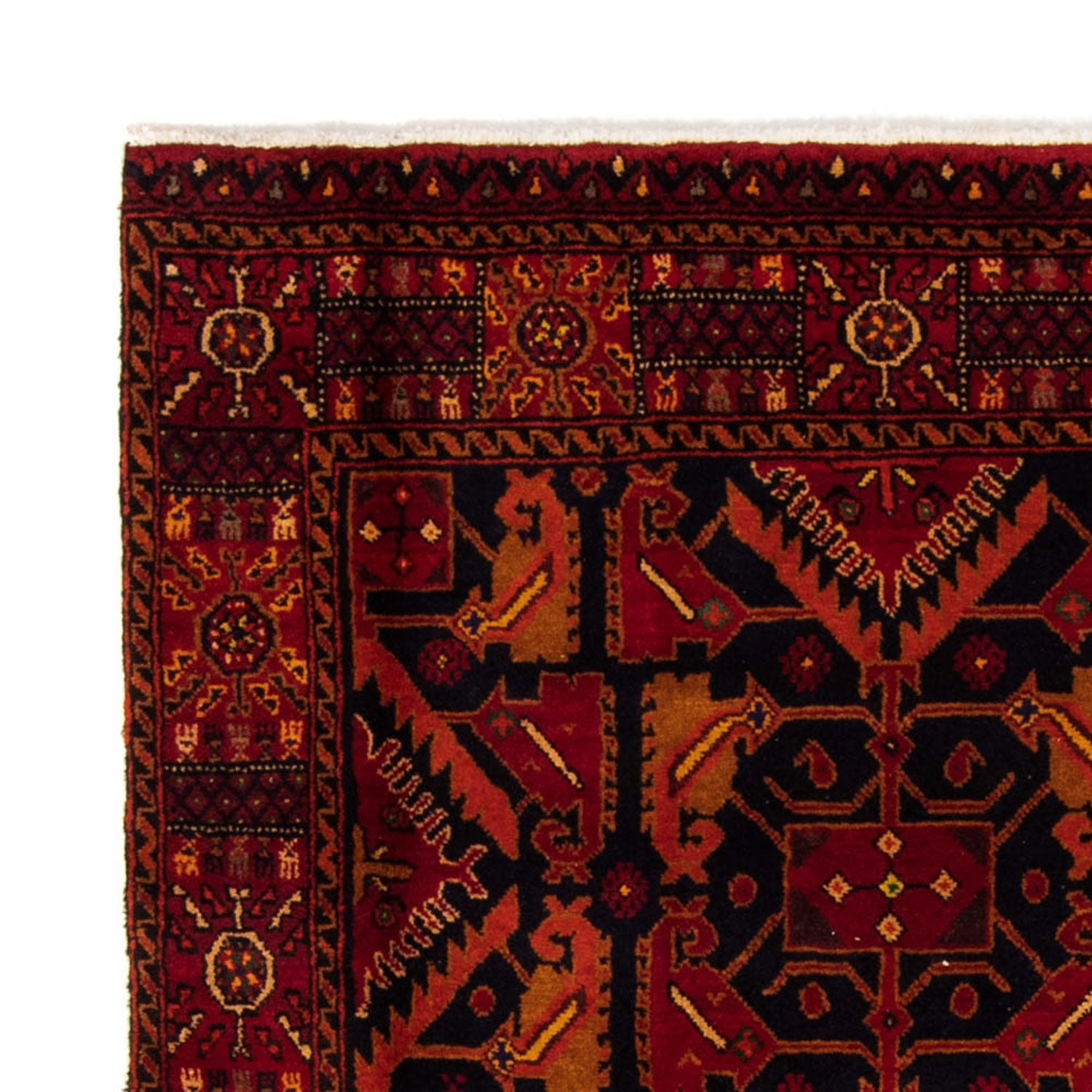 Baluch-tæppe - 203 x 130 cm - rød