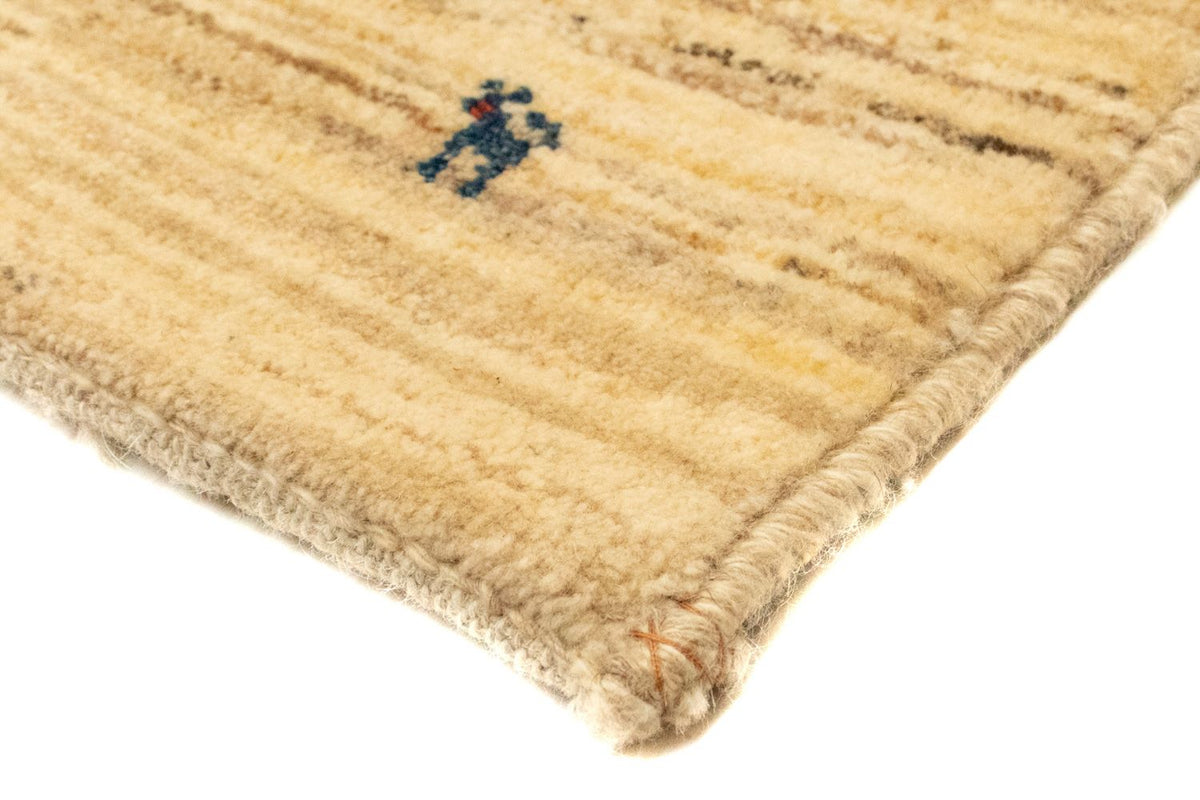 Gabbeh-tæppe - Persisk - 135 x 78 cm - beige
