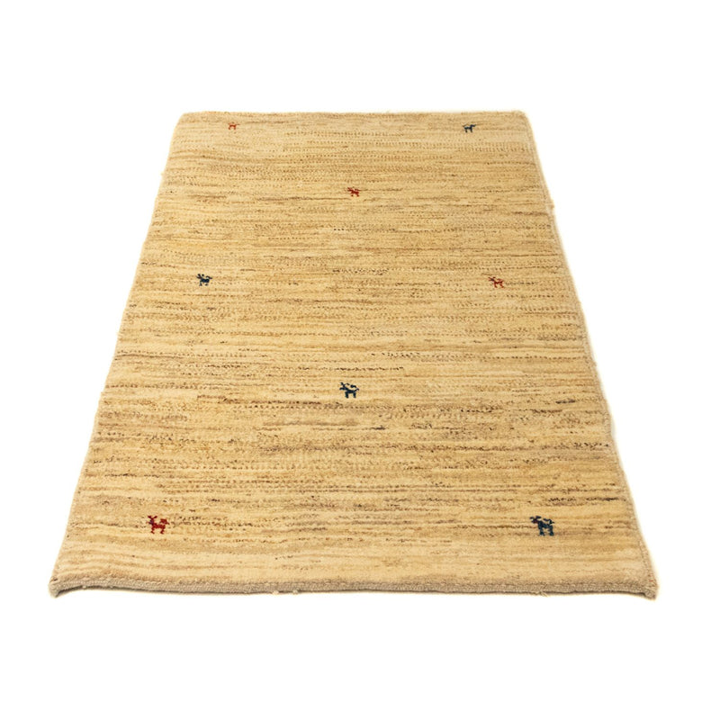 Gabbeh-tæppe - Persisk - 135 x 78 cm - beige