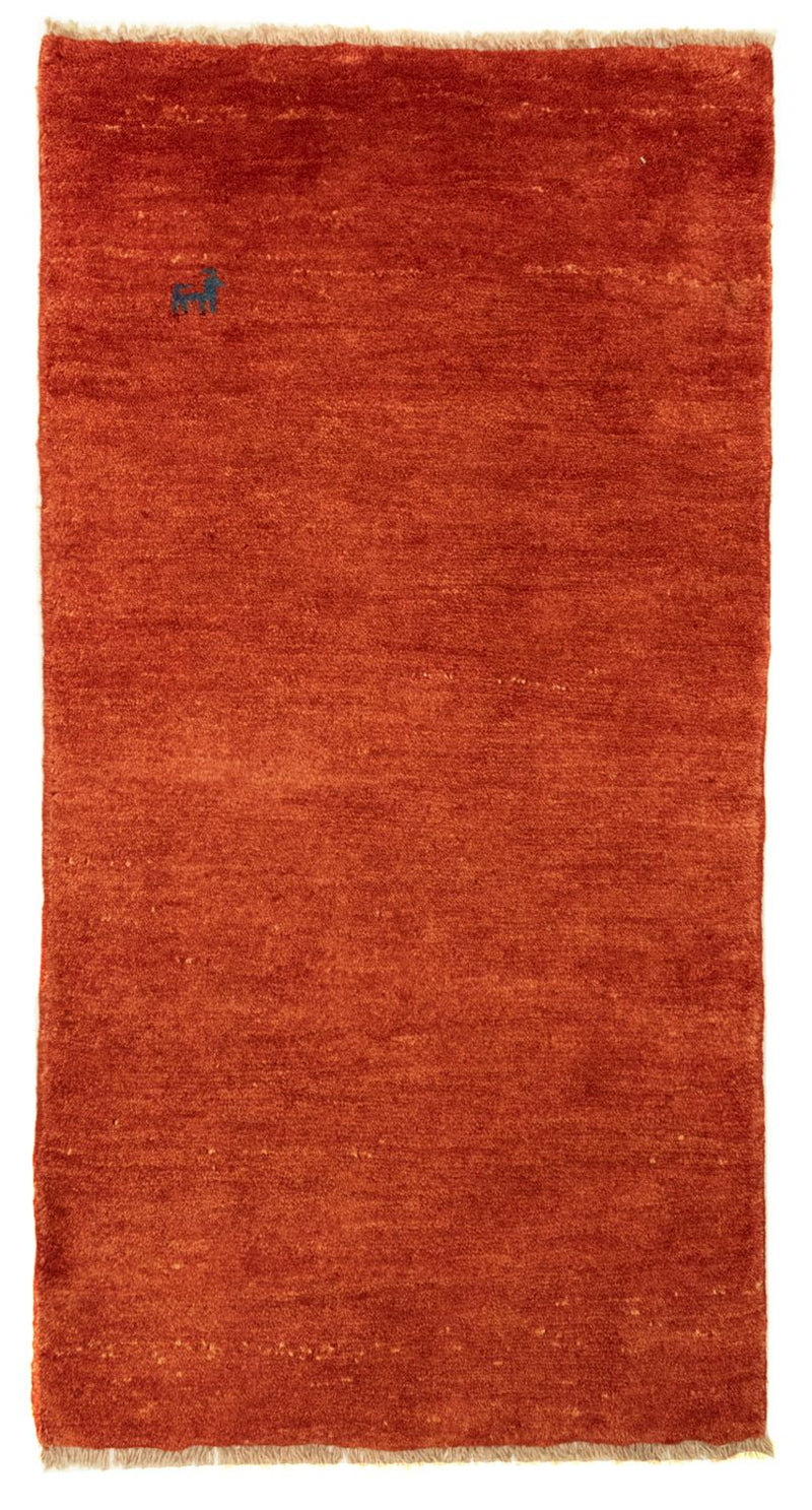 Gabbeh-tæppe - Persisk - 136 x 71 cm - rød