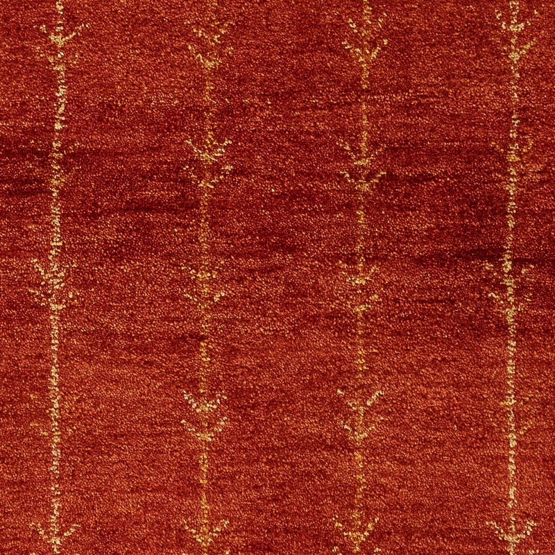 Gabbeh-tæppe - Persisk - 133 x 84 cm - mørkerød
