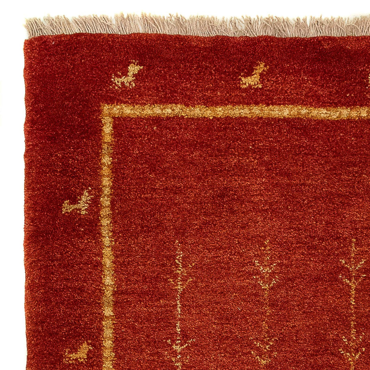 Persisk Gabbeh Tæppe 84x133cm - Perserteppich Wollteppich