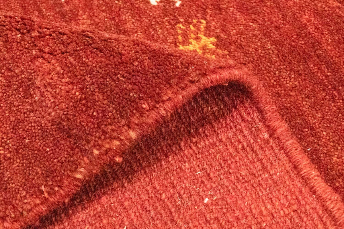 Gabbeh-tæppe - Persisk - 128 x 82 cm - rød