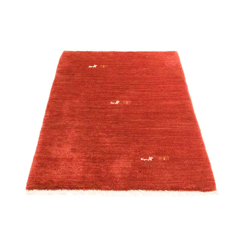 Gabbeh-tæppe - Persisk - 128 x 82 cm - rød