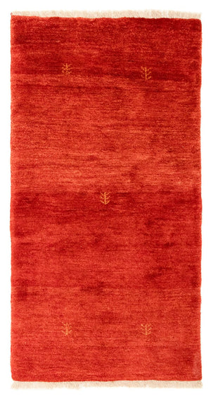 Gabbeh-tæppe - Persisk - 138 x 67 cm - rød