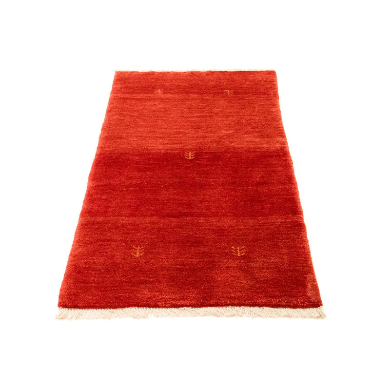 Gabbeh-tæppe - Persisk - 138 x 67 cm - rød