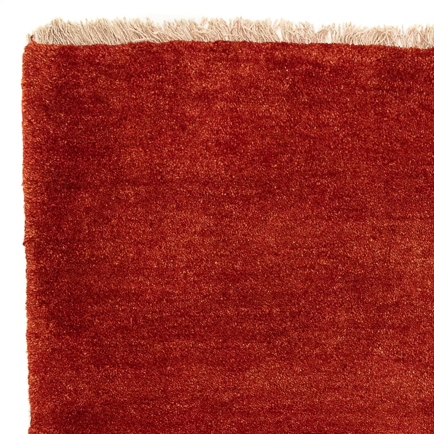 Gabbeh-tæppe - Persisk - 125 x 82 cm - mørkerød