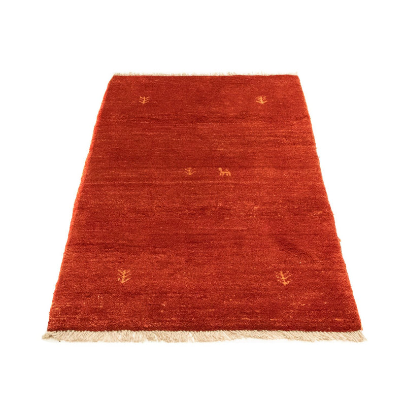 Gabbeh-tæppe - Persisk - 135 x 74 cm - rød