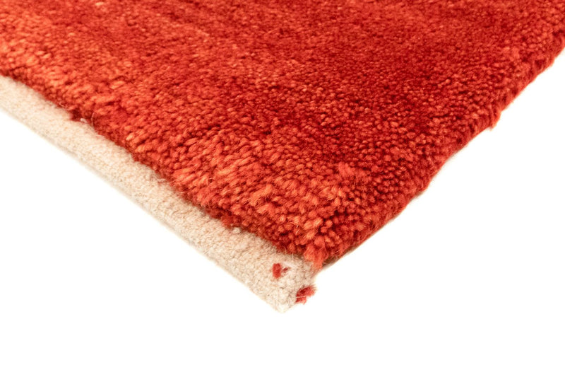 Gabbeh Tæppe - Loribaft Persisk - 130 x 81 cm - rød