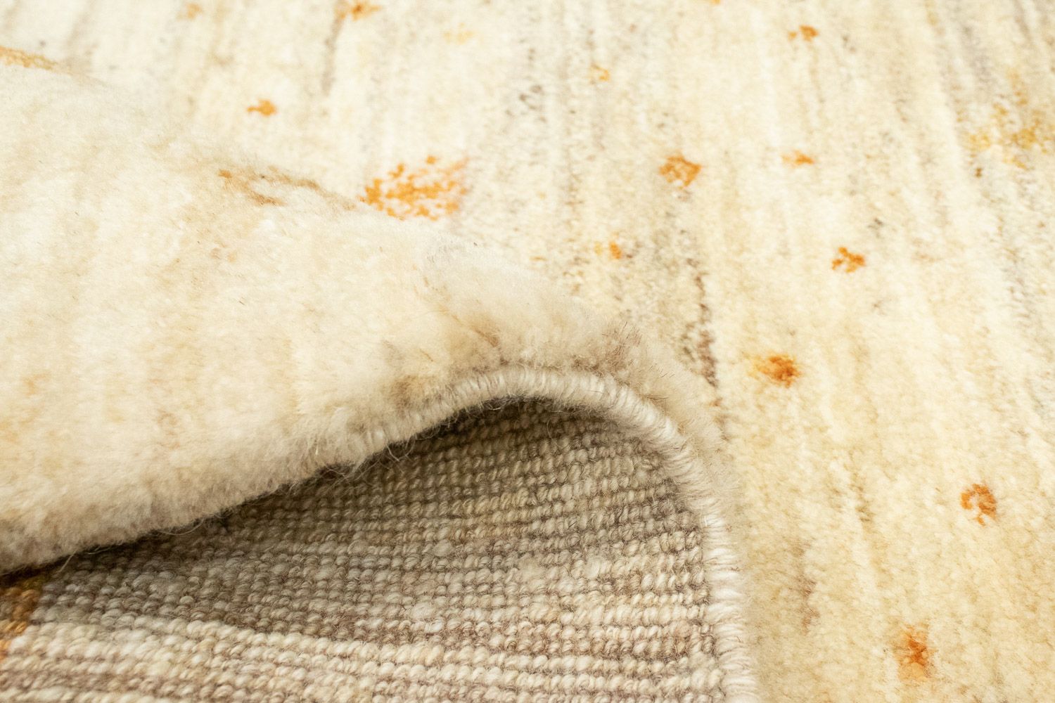 Gabbeh-tæppe - Persisk - 147 x 99 cm - beige