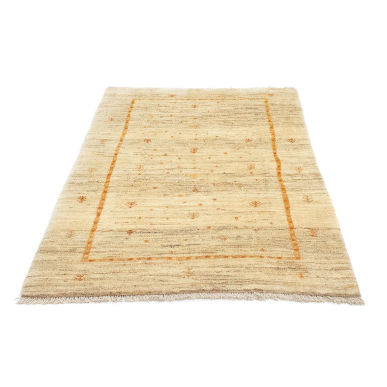 Gabbeh-tæppe - Persisk - 147 x 99 cm - beige
