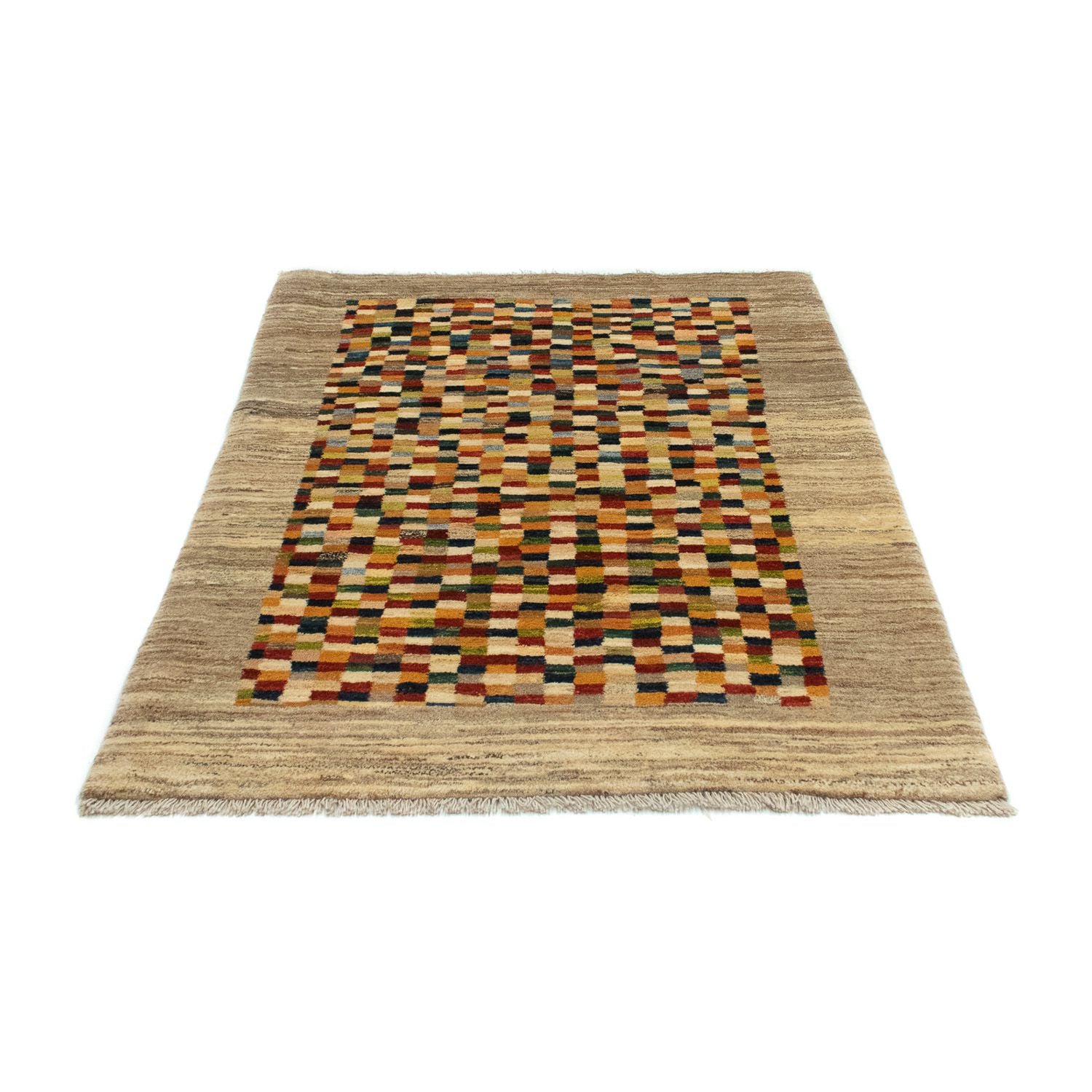 Gabbeh-tæppe - Persisk - 154 x 103 cm - flerfarvet