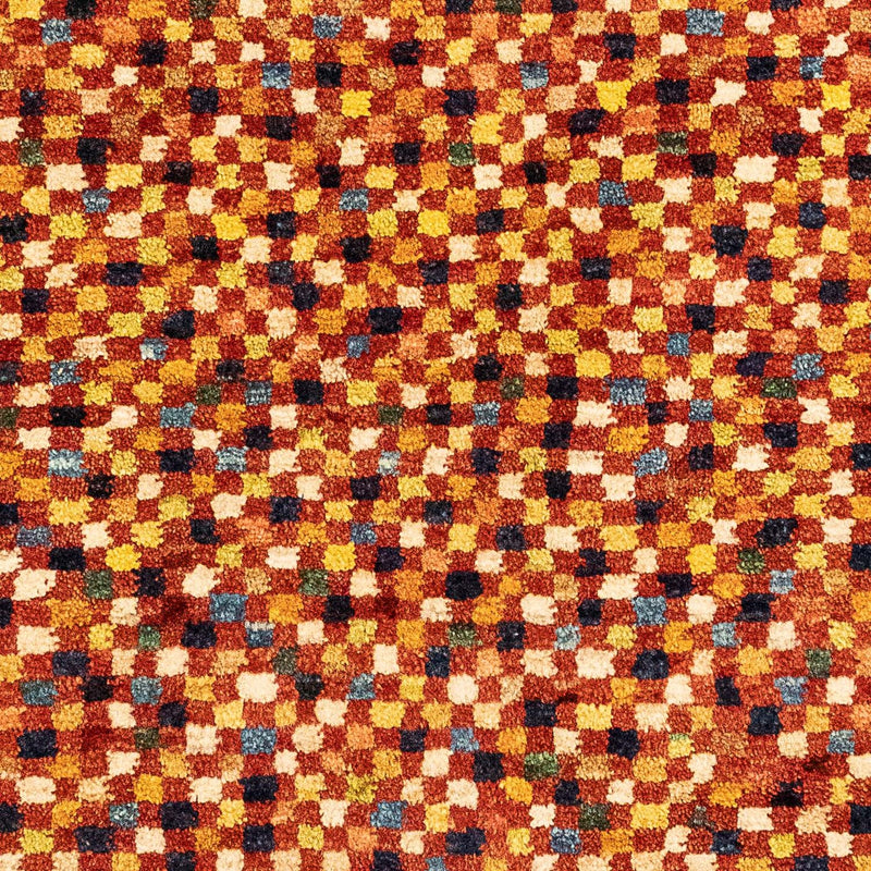 Gabbeh-tæppe - Persisk - 135 x 72 cm - mørkerød
