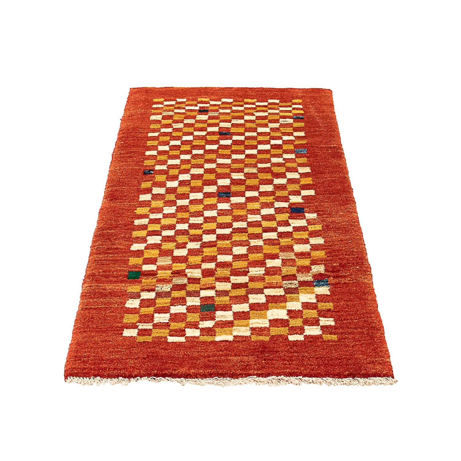 Gabbeh-tæppe - Persisk - 140 x 72 cm - rust