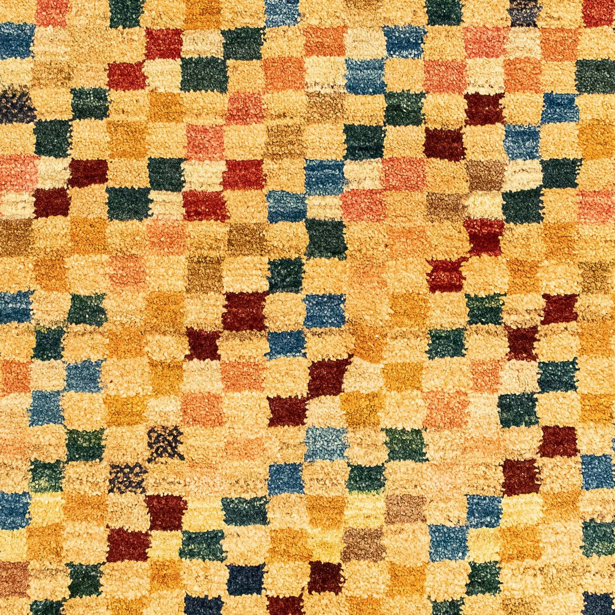 Gabbeh-tæppe - Persisk - 139 x 78 cm - beige