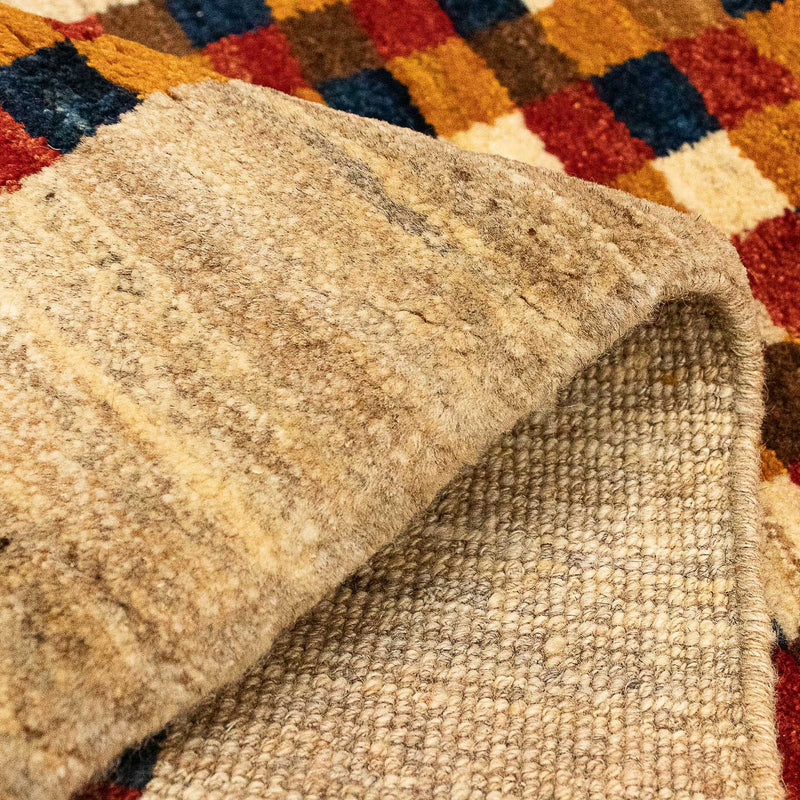 Gabbeh-tæppe - Persisk - 138 x 72 cm - beige