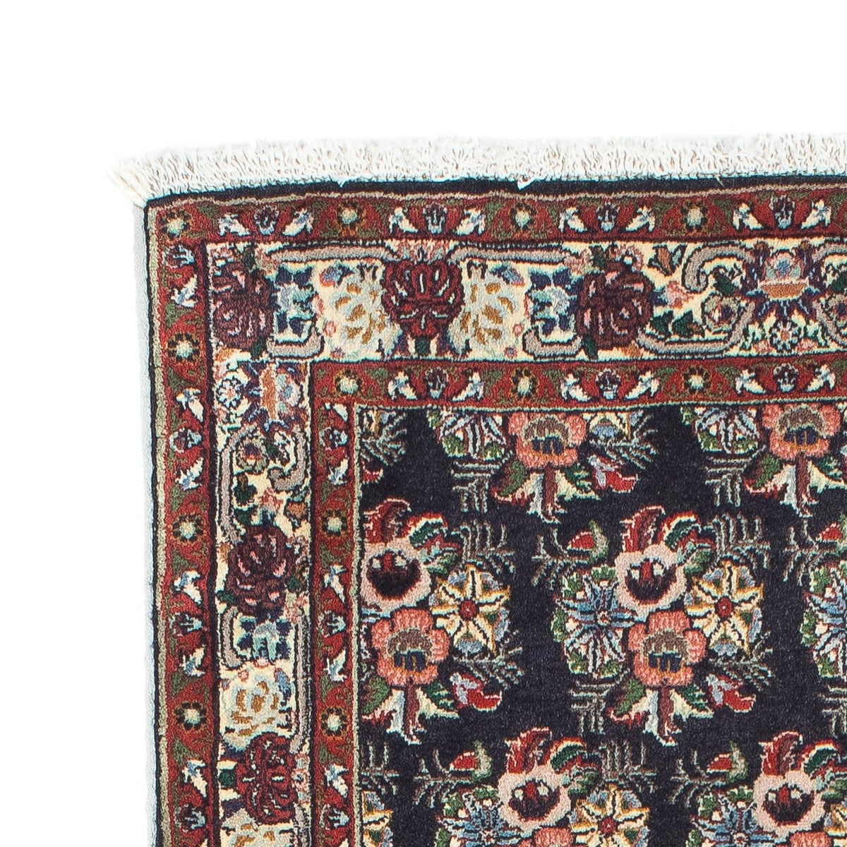 Løber Persisk tæppe - Bijar - 198 x 70 cm - grå