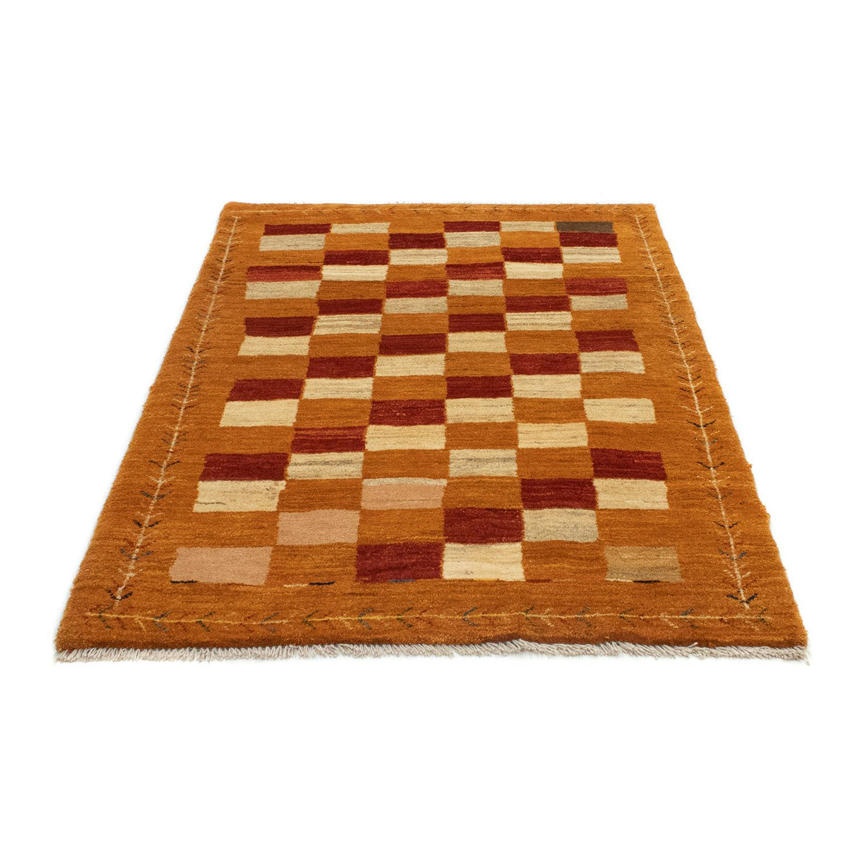 Gabbeh-tæppe - Persisk - 146 x 103 cm - flerfarvet