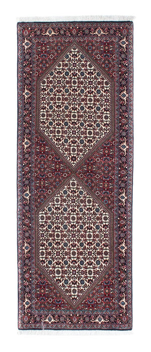 Løber Persisk tæppe - Bijar - 198 x 73 cm - beige