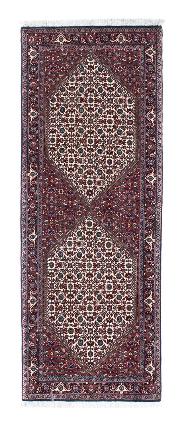 Løber Persisk tæppe - Bijar - 198 x 73 cm - beige
