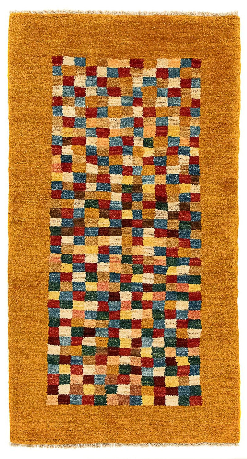 Gabbeh-tæppe - Persisk - 137 x 73 cm - brun