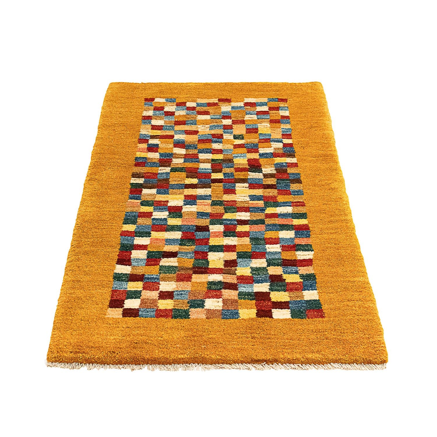 Gabbeh-tæppe - Persisk - 137 x 73 cm - brun