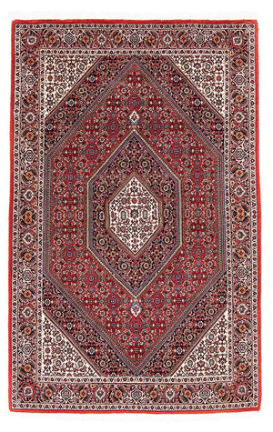 Persisk tæppe - Bijar - 177 x 110 cm - rød