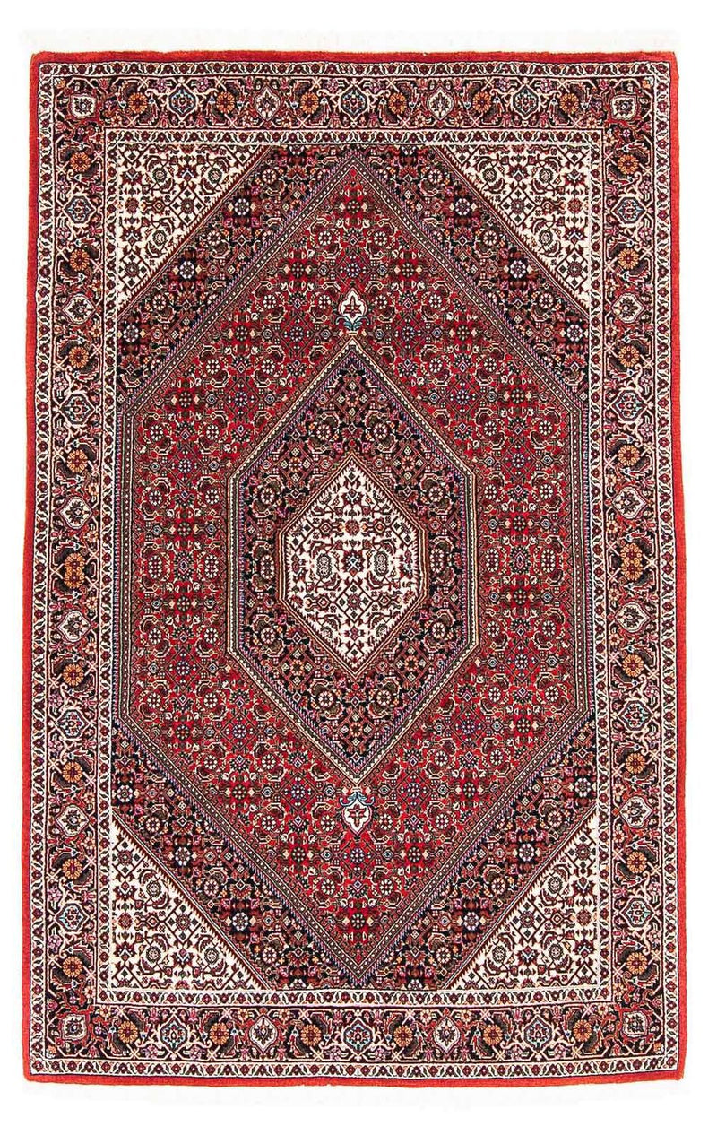 Persisk tæppe - Bijar - 177 x 110 cm - rød