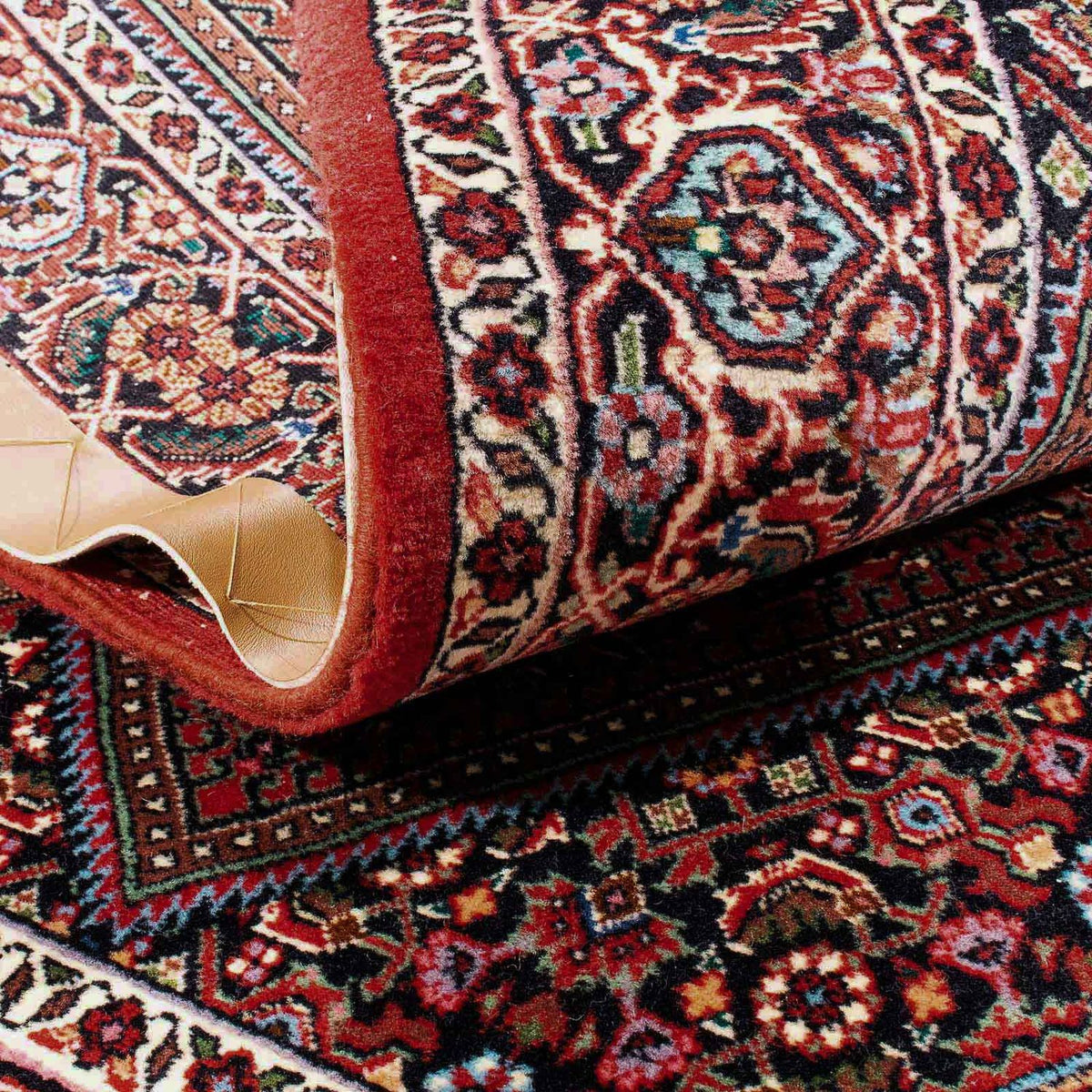 Persisk tæppe - Bijar - 177 x 110 cm - rød