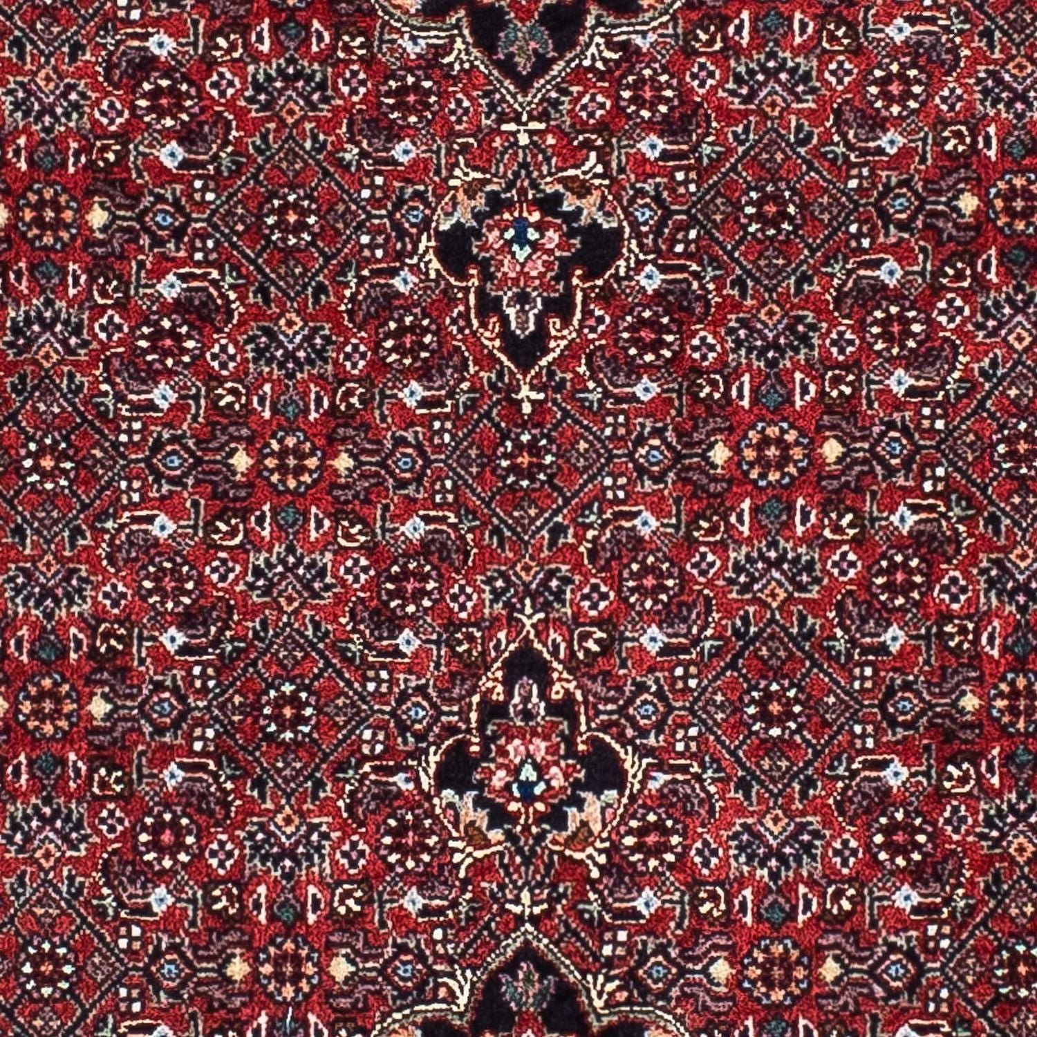 Løber Persisk tæppe - Bijar - 203 x 100 cm - rød