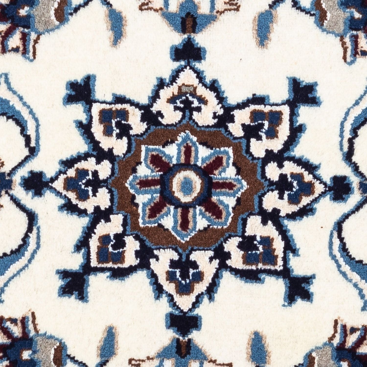 Persisk tæppe - Nain - 139 x 68 cm - beige