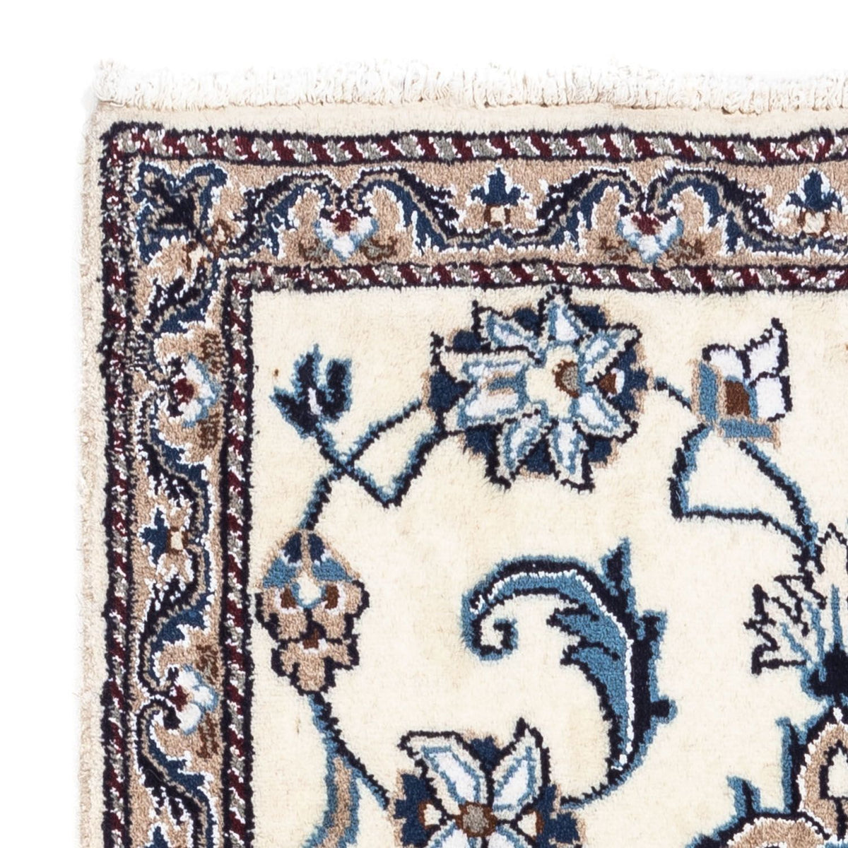 Persisk tæppe - Nain - 138 x 67 cm - beige